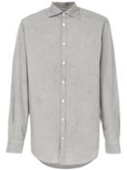 Massimo Alba Casima Pence Shirt - Grey