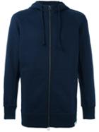 Adidas Originals - Zipped Hoodie - Men - Cotton - S, Blue, Cotton
