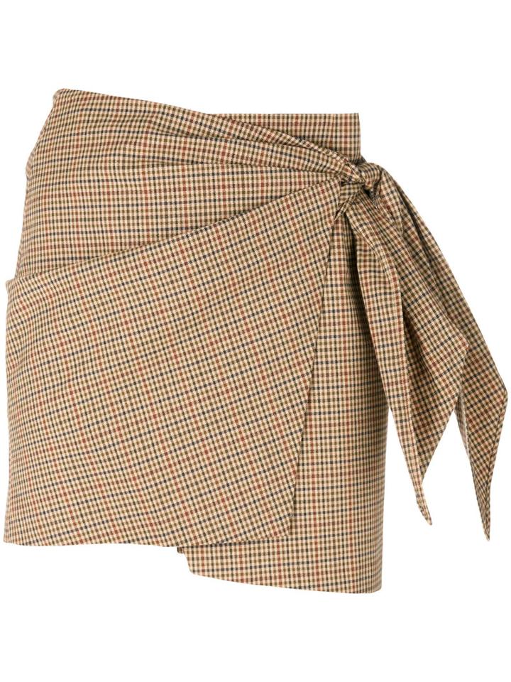 Isabel Marant Étoile - Ninon Skirt - Women - Cotton/spandex/elastane - 40, Nude/neutrals, Cotton/spandex/elastane