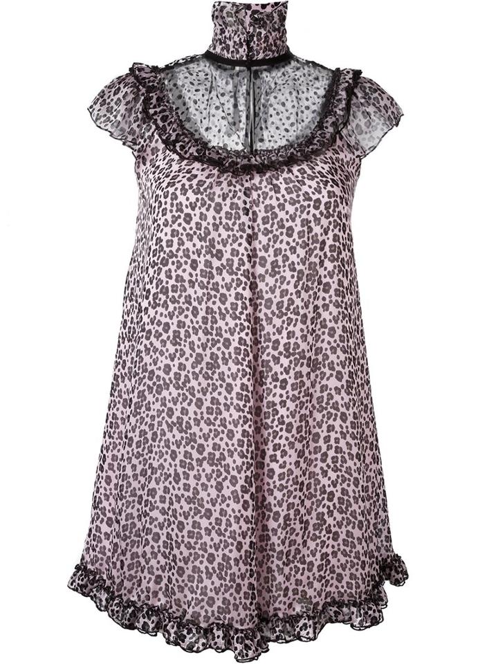 Giamba Ruffled Babydoll Dress