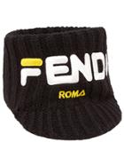 Fendi Fendimania Knitted Cap - Black