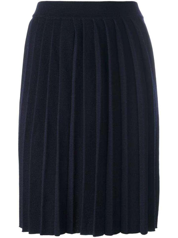 Chinti And Parker Pleated Knee Length Skirt