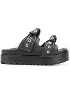 Alexander Mcqueen Platform Sandals - Black