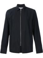 Our Legacy Zipped Shirt Jacket, Men's, Size: M, Black, Silk/polyimide