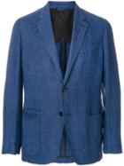 Ermenegildo Zegna Denim Single-breasted Blazer - Blue