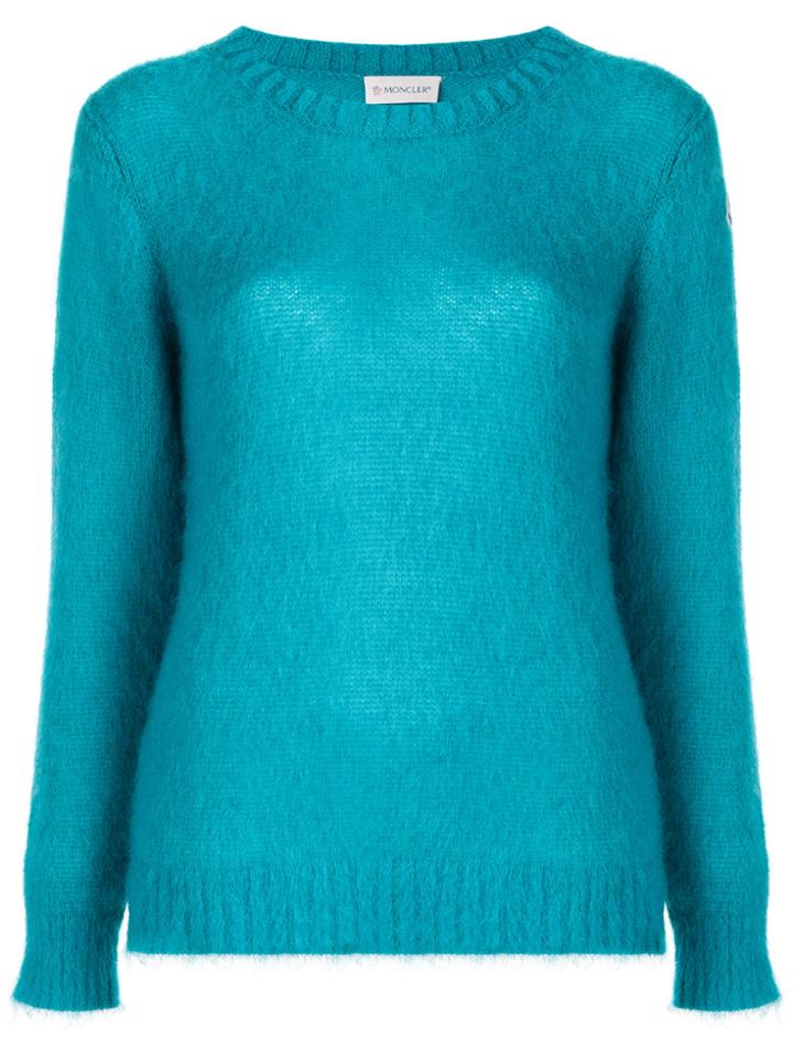 Moncler Crew Neck Sweater - Blue
