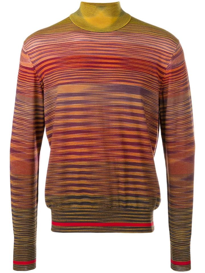 Missoni Crew Neck Jumper - Yellow & Orange