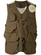Snow Peak - Cut-out Utility Jacket - Men - Cotton/nylon/polyester/spandex/elastane - S/m, Brown, Cotton/nylon/polyester/spandex/elastane