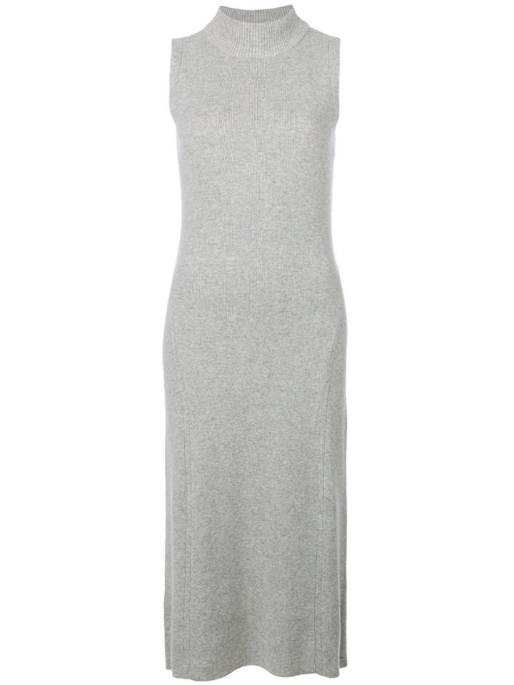 Rag & Bone Sleeveless Cashmere Dress - Grey