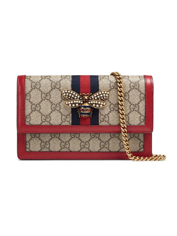 Gucci Queen Margaret Gg Mini Bag - Neutrals