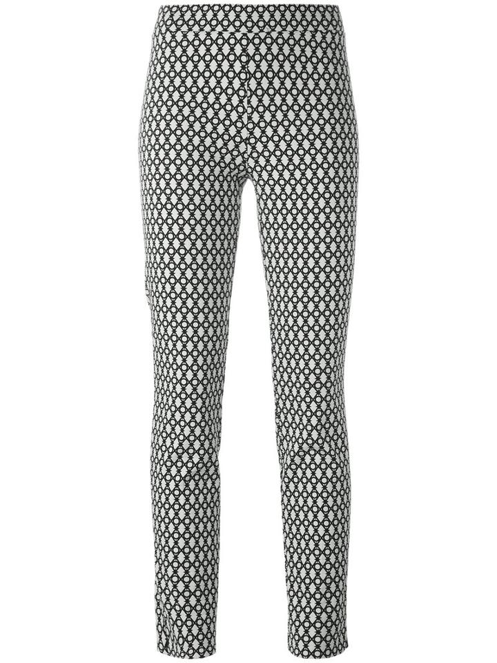 D.exterior Printed Leggings, Women's, Size: Xs, Black, Cotton/polyamide/spandex/elastane