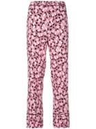 Marni Plume Print Trousers - Pink & Purple