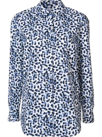 Lafayette 148 Dot Print Shirt