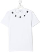 Givenchy Kids Star Print T-shirt - White