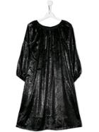 Señorita Lemoniez Teen Quarts Shimmer Dress - Black