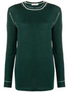 Marni Round Neck Knit Top - Green