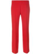Agnona Straight Leg Trousers - Red