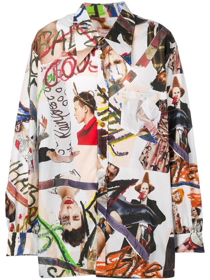 Vivienne Westwood Anglomania Factory Shirt - White