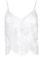 Ermanno Scervino - Lace Cami Top - Women - Polyamide - 38, White, Polyamide