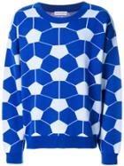 Gosha Rubchinskiy Geometric Print Jumper - Blue