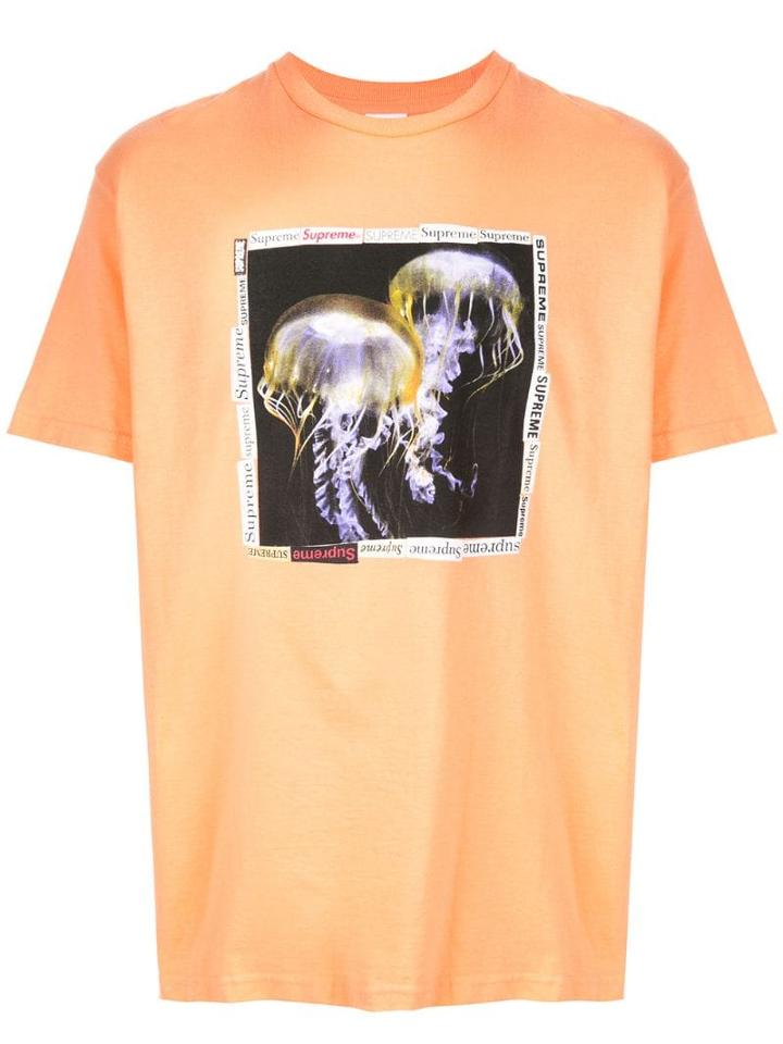Supreme Jellyfish Ss18 T-shirt - Orange