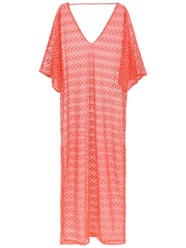 Brigitte Beach Dress - Yellow & Orange