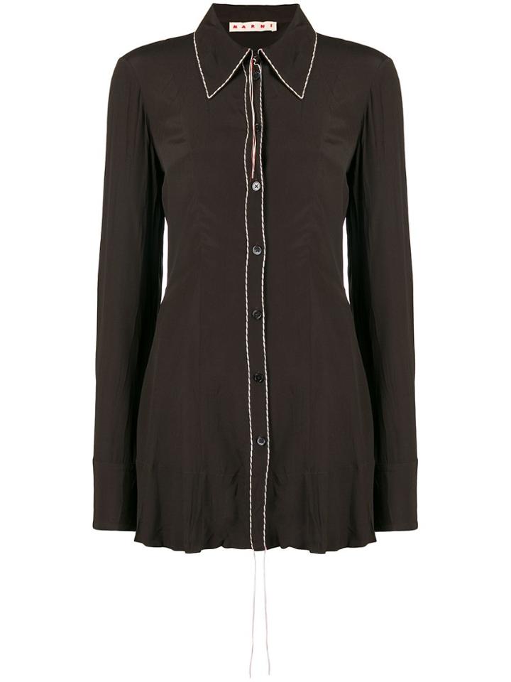 Marni Longsleeved Blouse - Brown