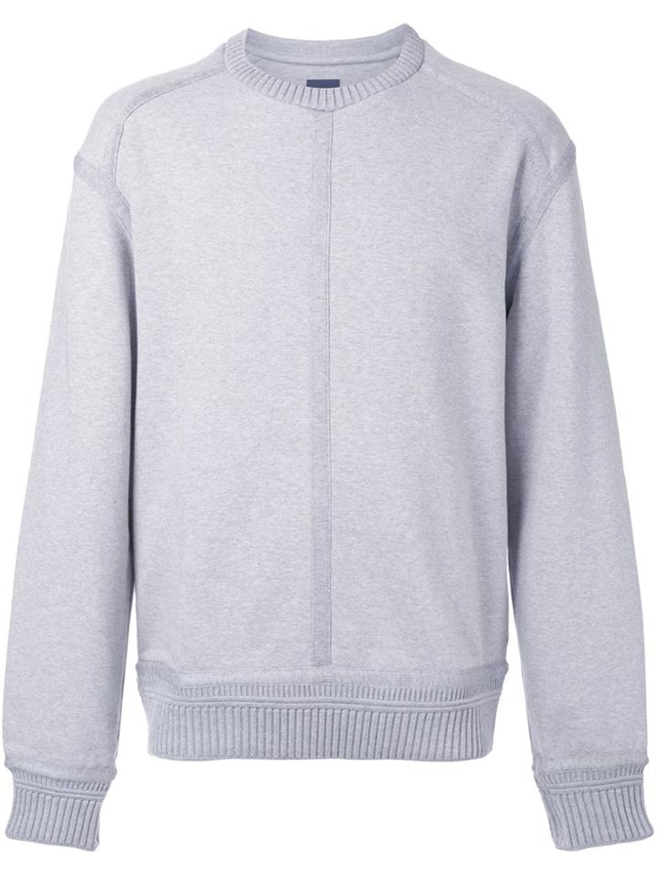 Juun.j Crew Neck Sweatshirt - Grey