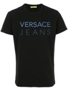 Versace Jeans - Logo Print T-shirt - Men - Cotton/spandex/elastane - Xxl, Black, Cotton/spandex/elastane
