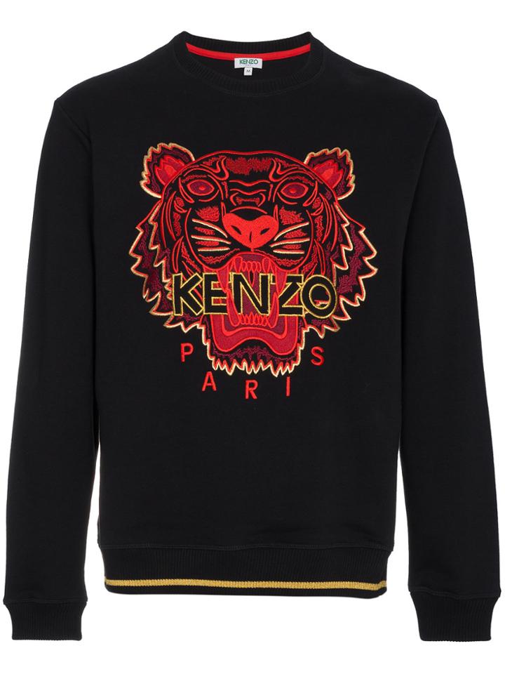 Kenzo Chinese Ny Capsule Collection Tiger Sweatshirt - Black