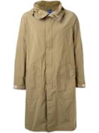 Meanswhile Ventile Sack Cover Raincoat, Men's, Size: L, Brown, Nylon/polyester