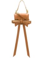 Niels Peeraer Oversized Bow Crossbody Bag, Women's, Brown
