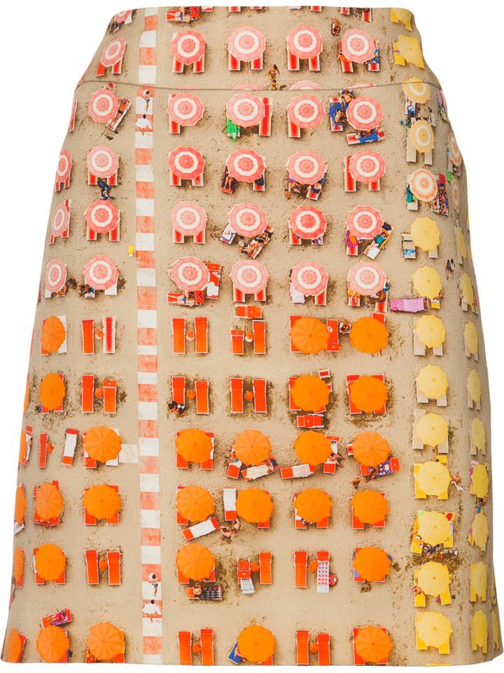 Akris Punto Riviera Skirt, Women's, Size: 4, Cotton