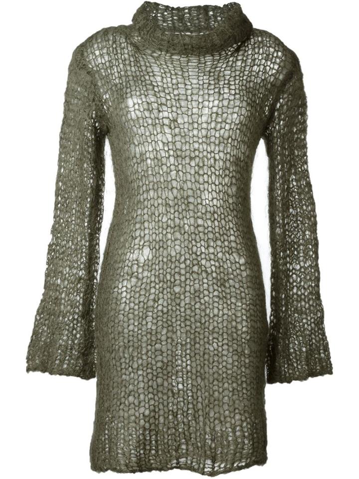 Junya Watanabe Comme Des Garçons Vintage Open Knit Dress