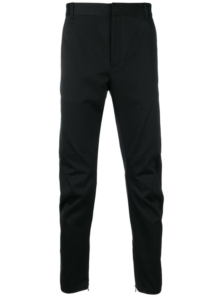 Lanvin Zipped Cuff Trousers - Black