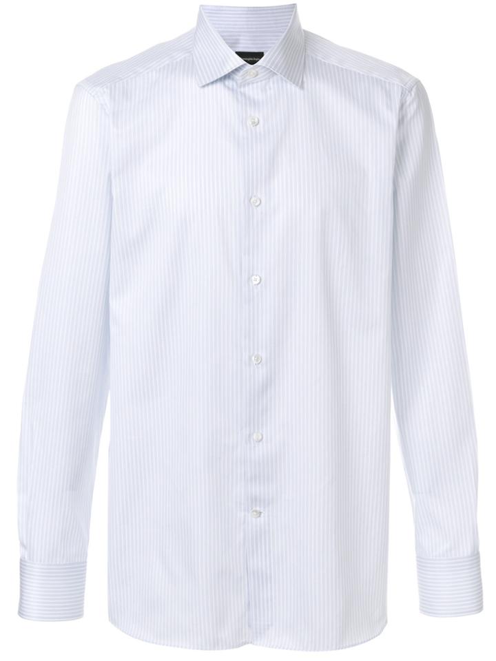 Ermenegildo Zegna Striped Shirt - Blue