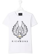 John Richmond Junior Appliqué T-shirt - White