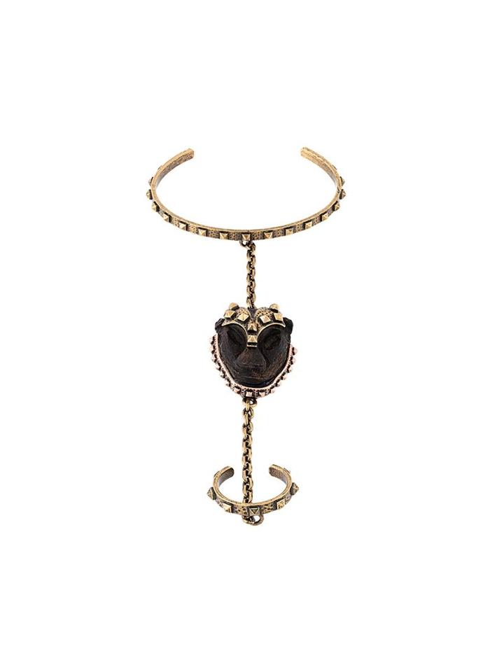 Valentino Garavani Tribal Mask Cuff And Ring