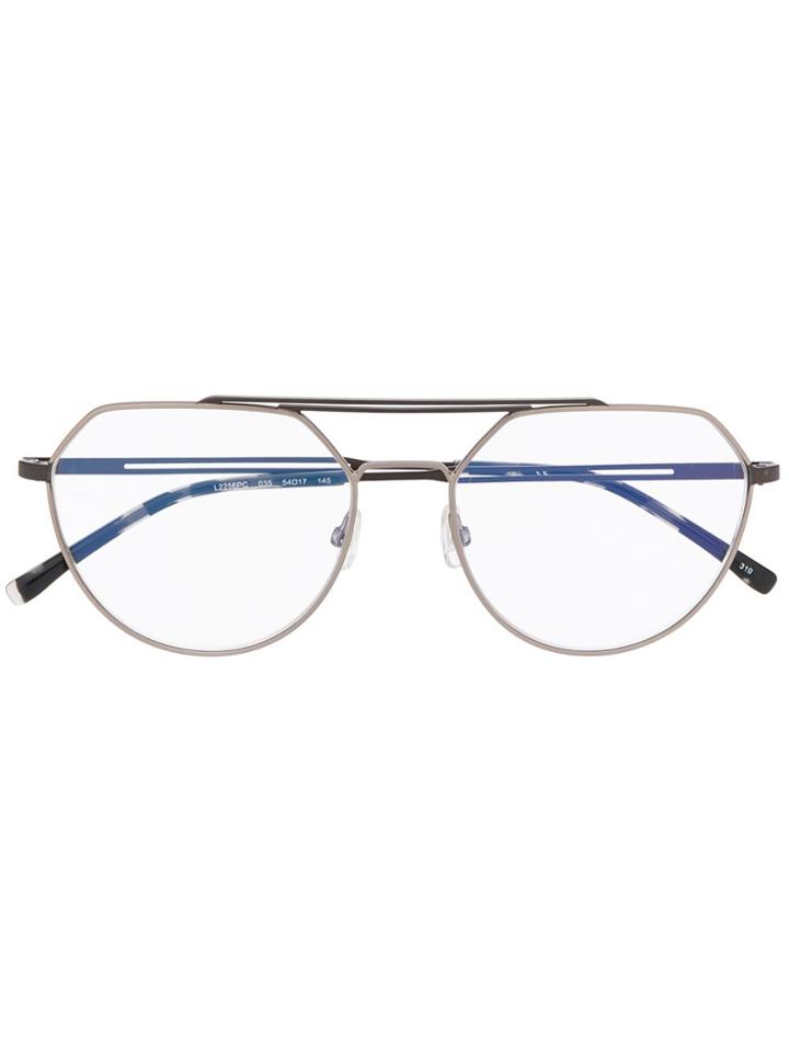 Lacoste Aviator Framed Glasses - Black