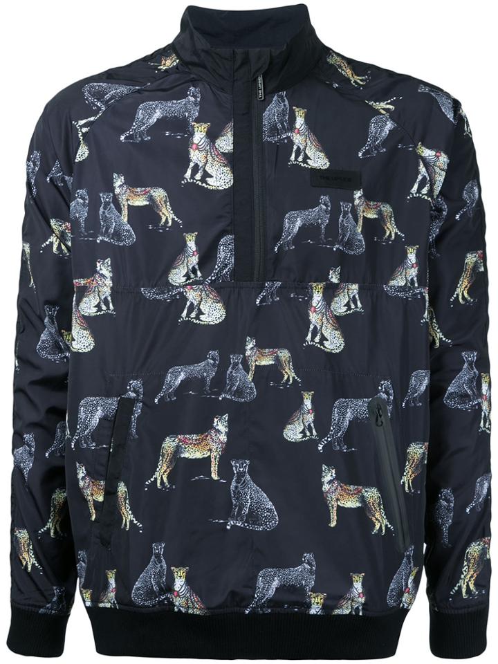 The Upside Printed Bomber - Black