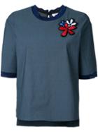 Lydia L. - Avery Boxy Top - Women - Polyester/cotton/polyurethane - 42, Grey, Polyester/cotton/polyurethane