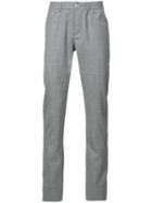 Brunello Cucinelli Tailored Trousers, Men's, Size: 56, Grey, Wool