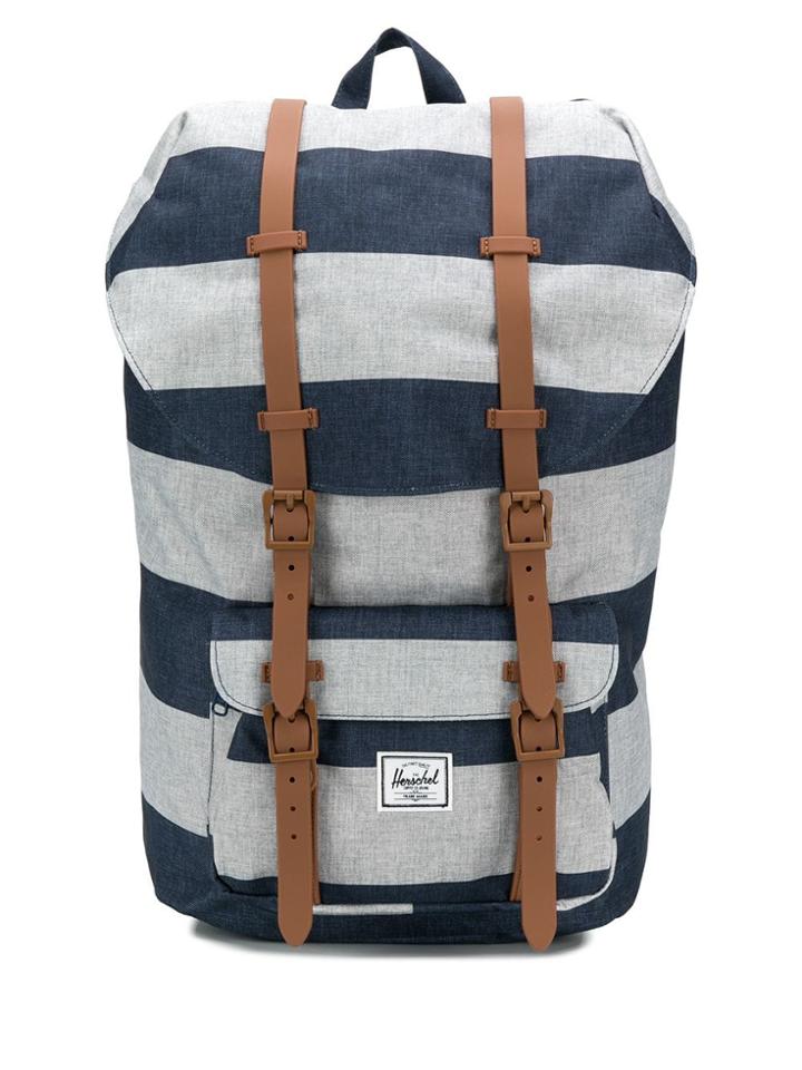 Herschel Supply Co. Striped Little America Backpack - Blue