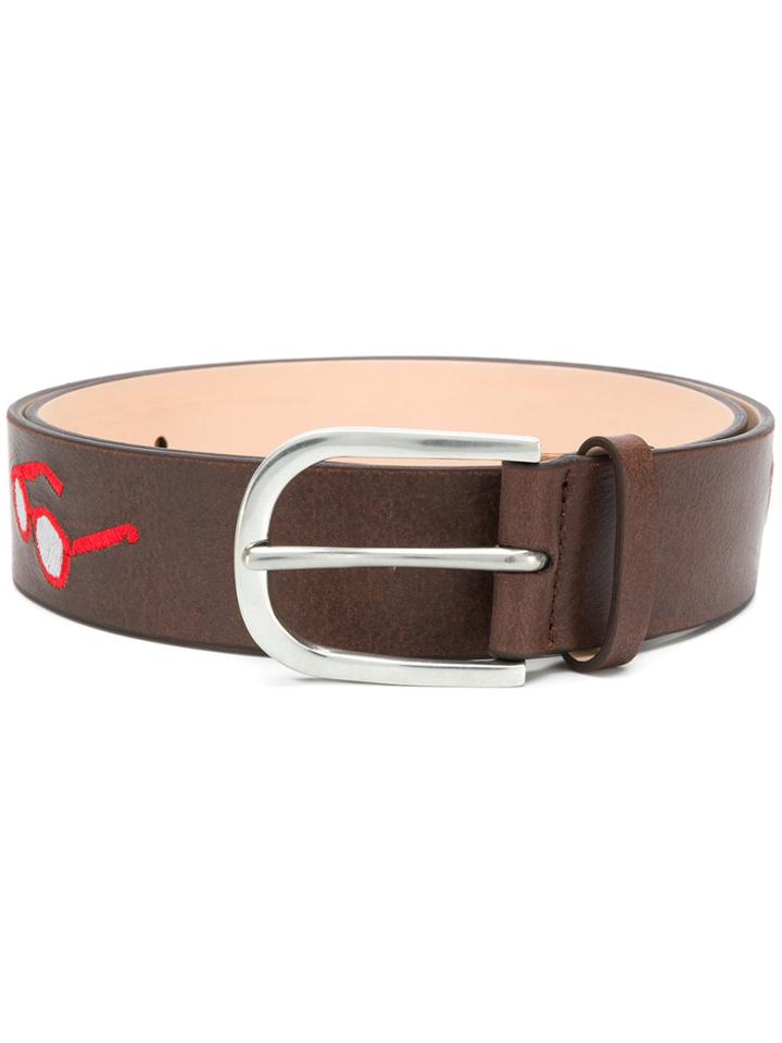 Paul Smith Sunglasses Motif Belt - Brown