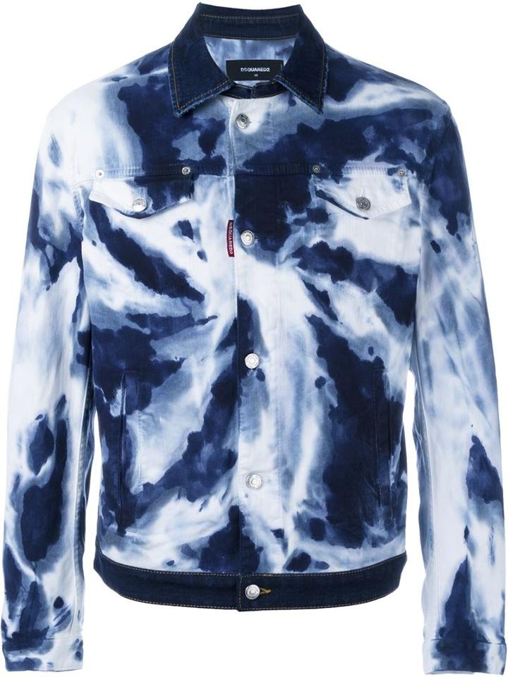 Dsquared2 Tie Dye Denim Jacket