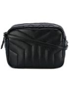 Saint Laurent Toy Monogram Bowling Bag, Women's, Black, Leather
