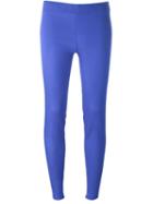 P.a.r.o.s.h. 'shanx' Cropped Trousers, Women's, Size: Medium, Blue, Viscose/acetate/polyamide/spandex/elastane