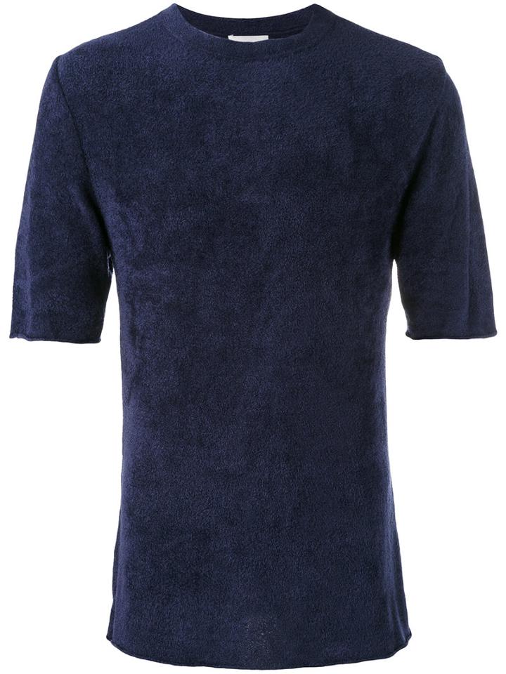 Ex Infinitas - Lusso T-shirt - Men - Polyamide/viscose - S, Blue, Polyamide/viscose