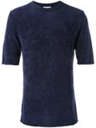 Ex Infinitas - Lusso T-shirt - Men - Polyamide/viscose - S, Blue, Polyamide/viscose
