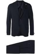 Manuel Ritz Single Breasted Blazer - Blue